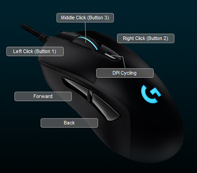 dpi how to change mouse