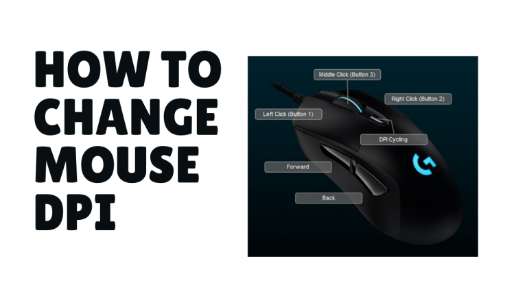 mouse dpi how to change