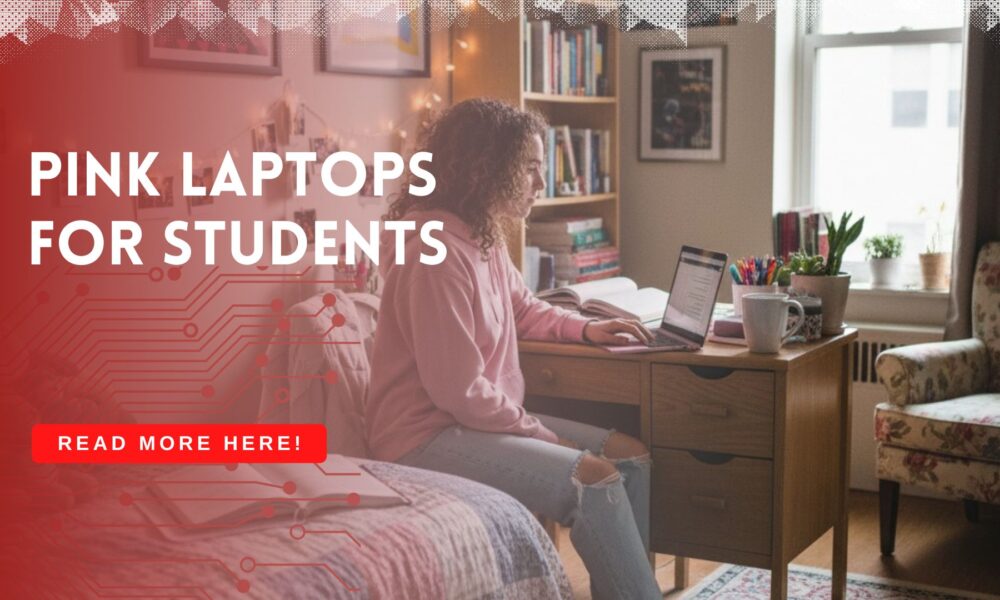 pink laptops for students