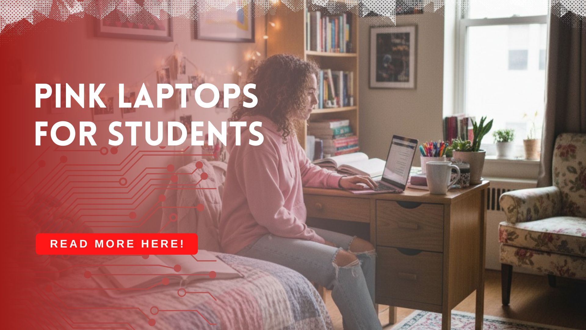 pink laptops for students